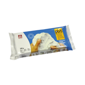 Pasta plus secado al aire plus blanco 500gr