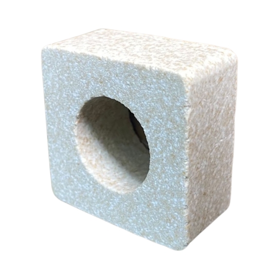 Poste de Cordierita de 2 cm x 4 cm x 4 cm